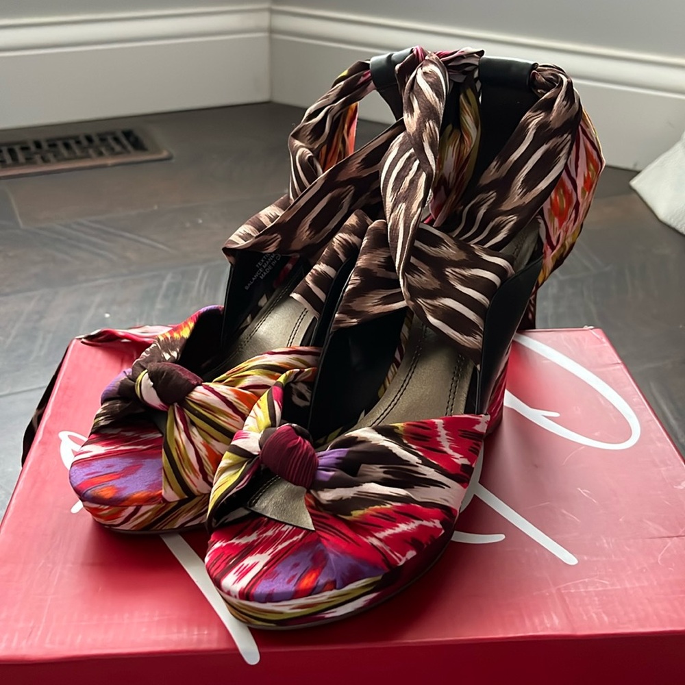 Vintage Impo Multi Color Wedges